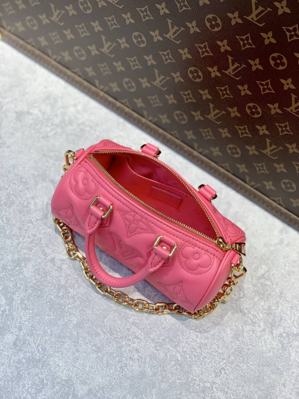 Louis Vuitton Papillon BB Dragon Fruit Pink M59826 Replica Shoulder Bag