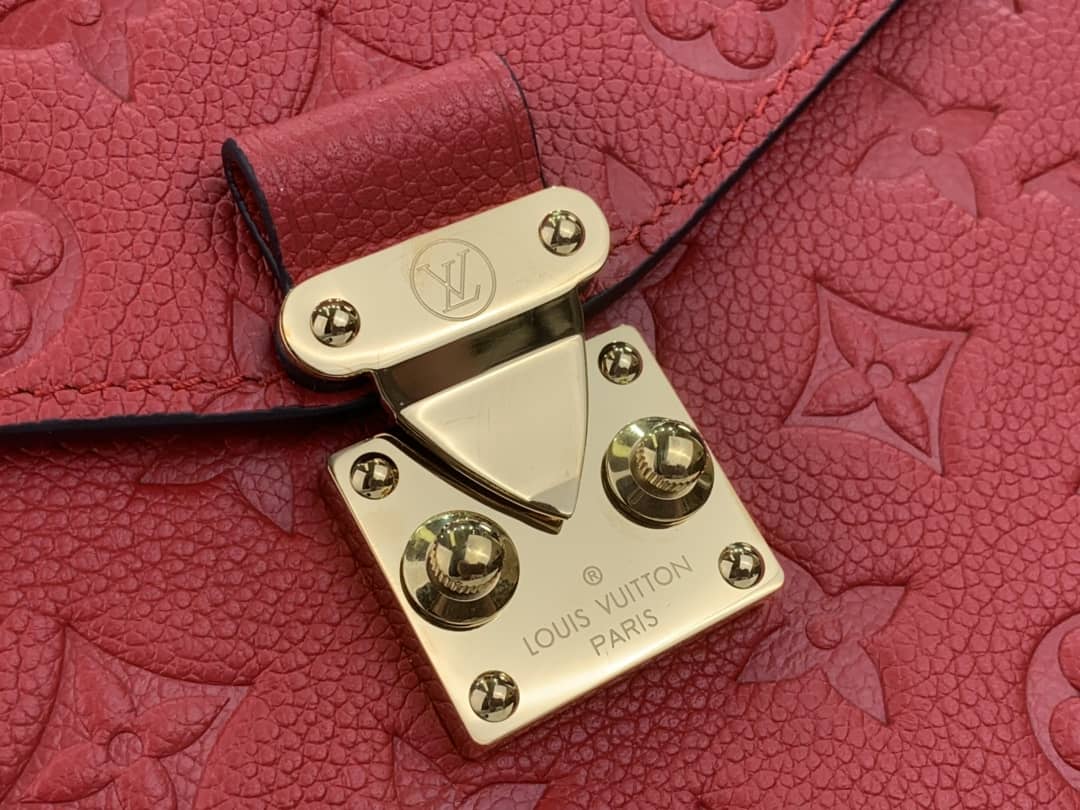 Louis Vuitton Pochette Metis Marine Leather Red M44071 Replica Shoulder Bag