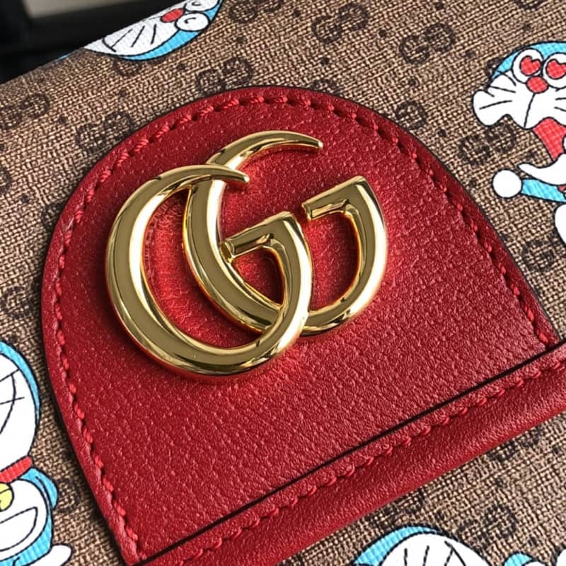 Gucci Doraemon Small Belt Bag Replica Red 647817