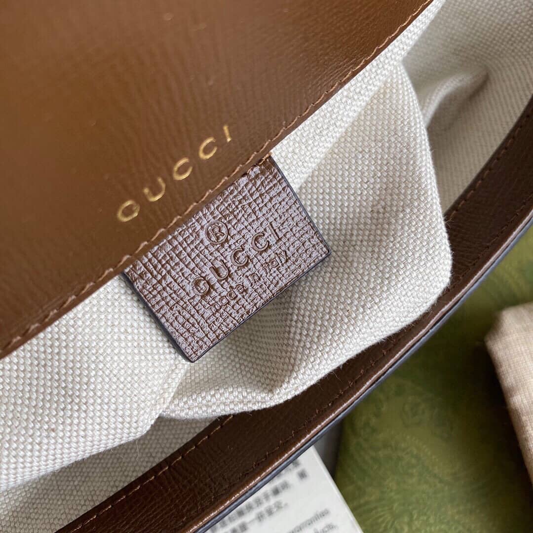 Gucci Horsebit 1955 Mini Bag Replica Brown 658574