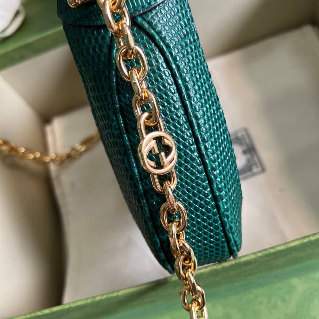 Gucci Jackie 1961 Mini Shoulder Bag Green 675799 Replica
