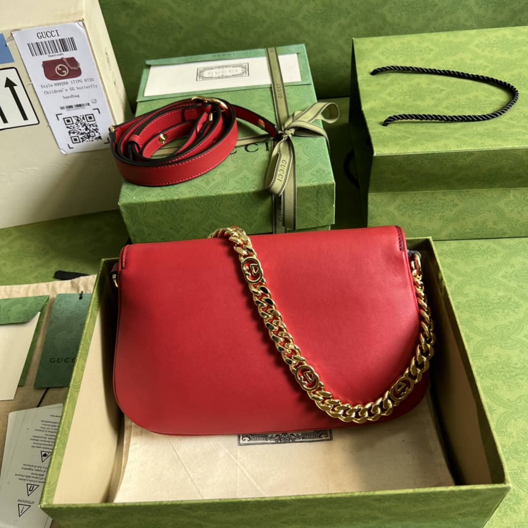 Gucci Blondie Red 699268 Replica Shoulder Bag