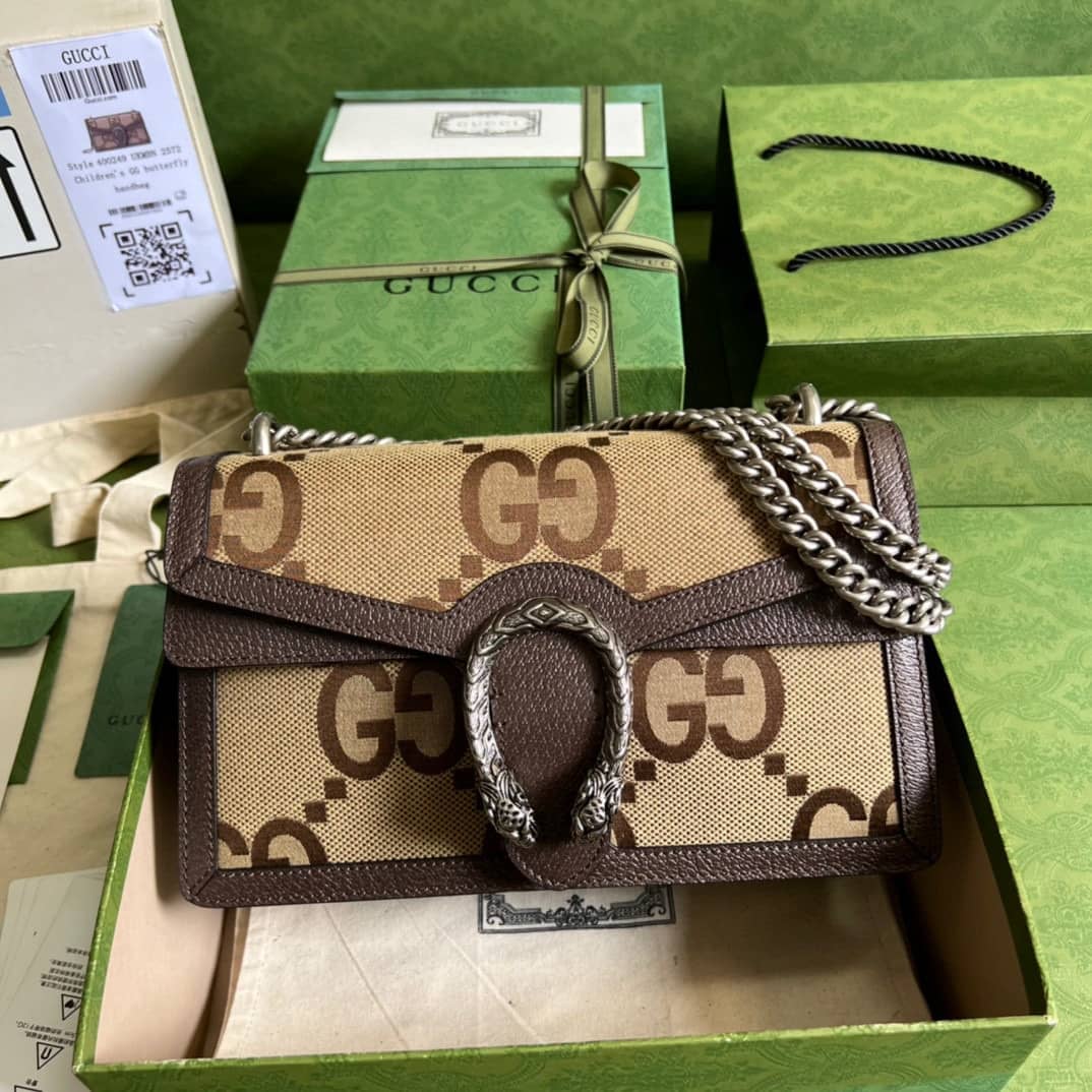 Gucci Dionysus GG Supreme Leather 400249 Replica Crossbody Bag