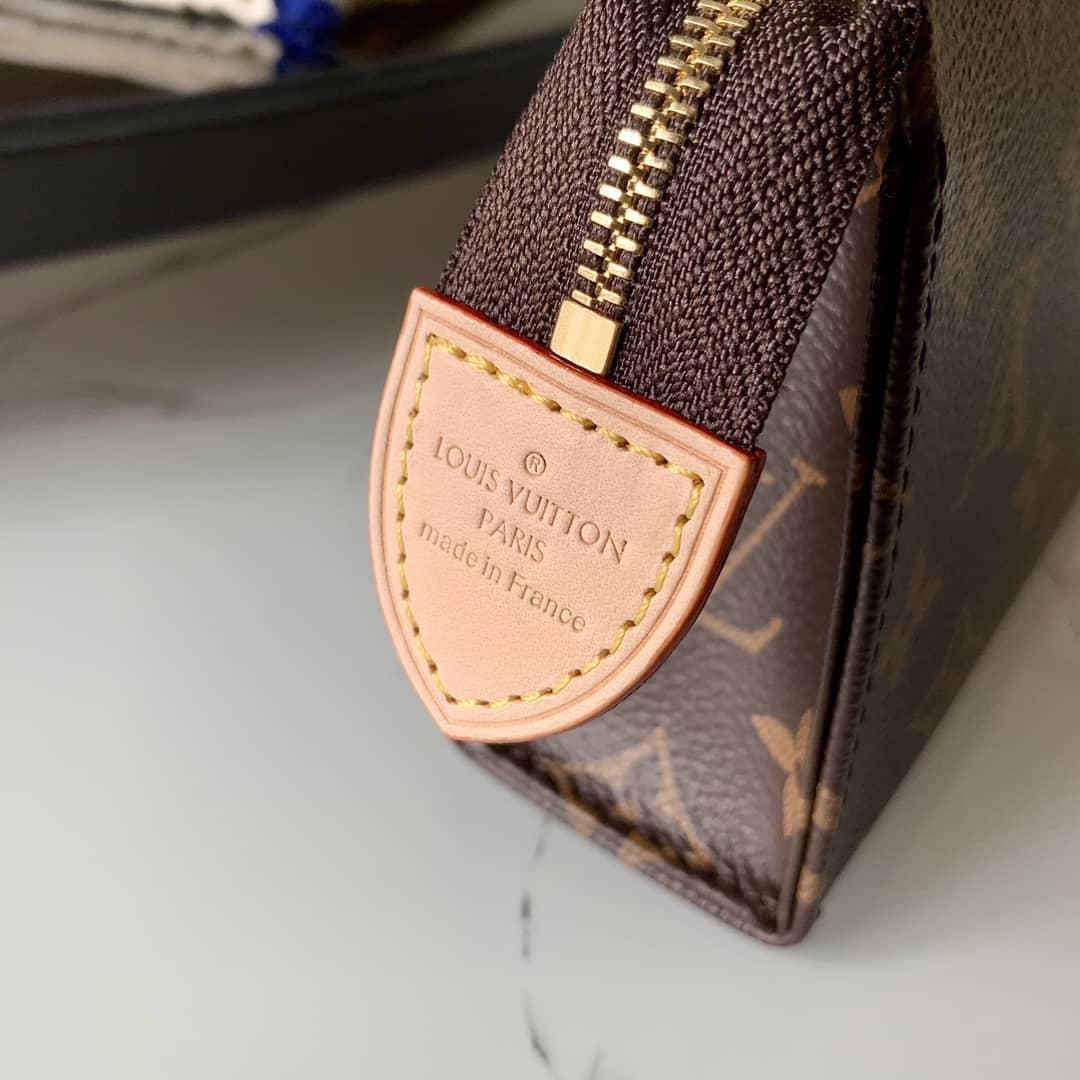 Louis Vuitton Monogram Poche Toilette Cosmetics Pouch Replica M47546