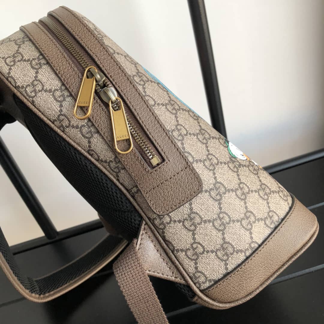 Gucci Disney Small Supreme Replica Backpack Brown 552884