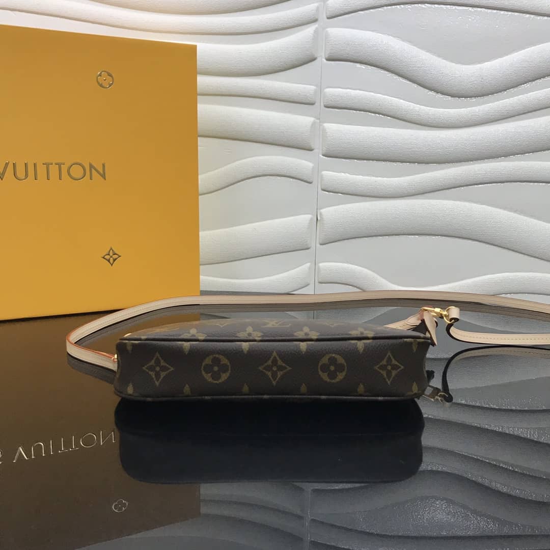 Louis Vuitton Replica Pochette Accessoires Canvas Brown M40712