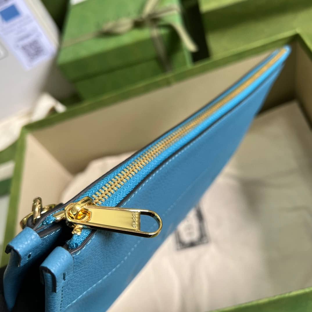 Gucci Calfskin Matelasse Small GG Marmont Chain 681200 Replica Clutch