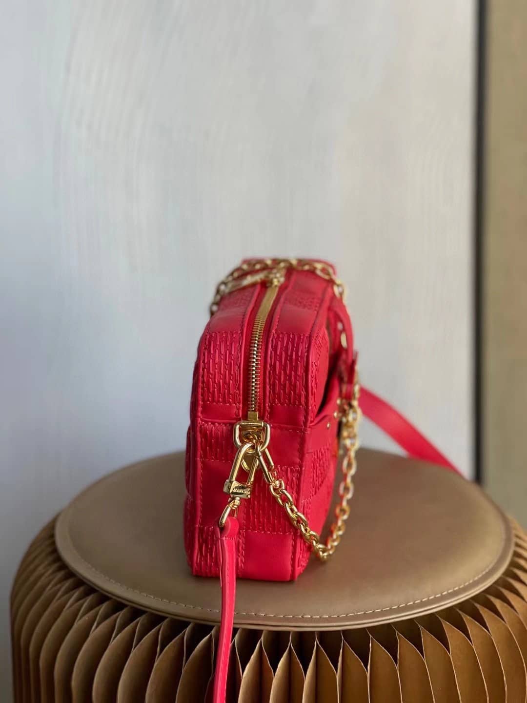 Louis Vuitton Troca PM Red M59118 Replica Crossbody Bag