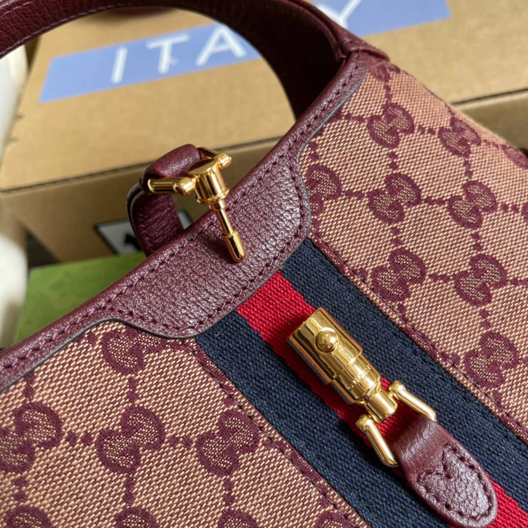 Gucci Jackie 1961 Mini Shoulder Bag Replica Red 637092