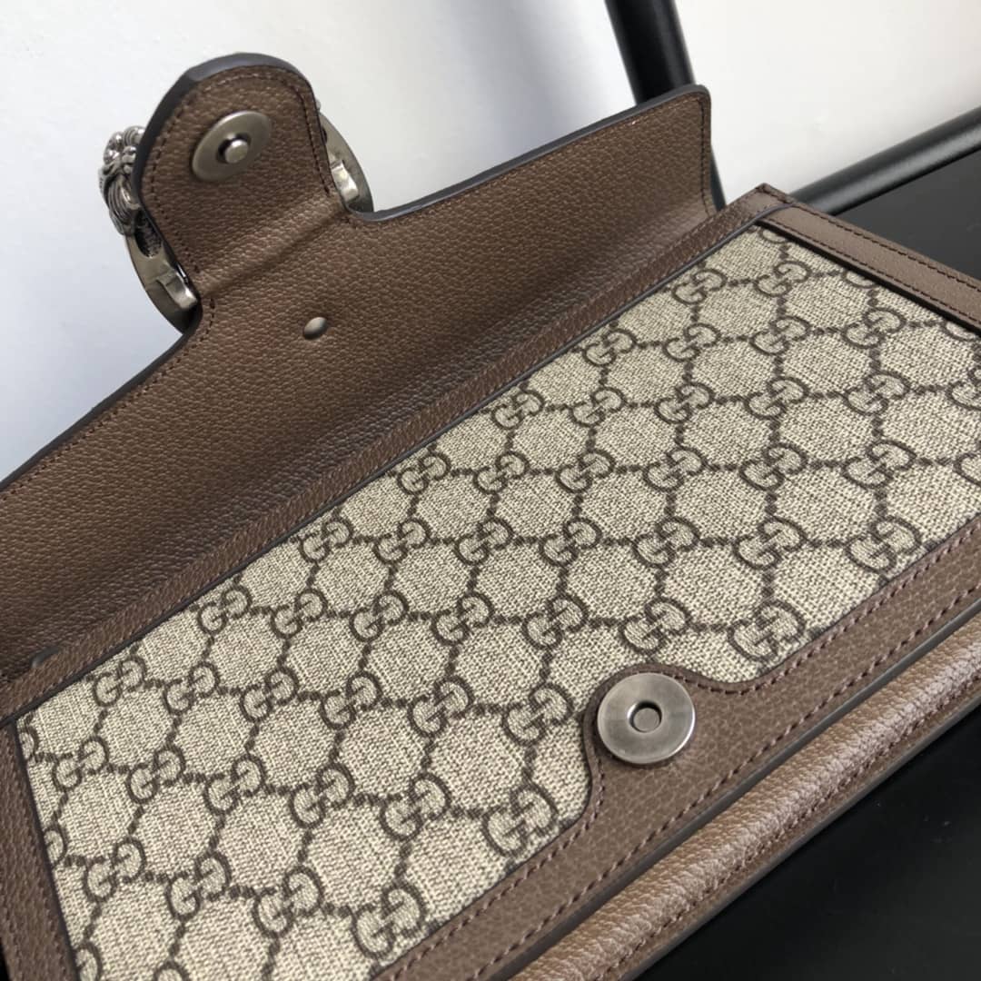 Gucci Dionysus Clutch Supreme Canvas Bag Replica 621197