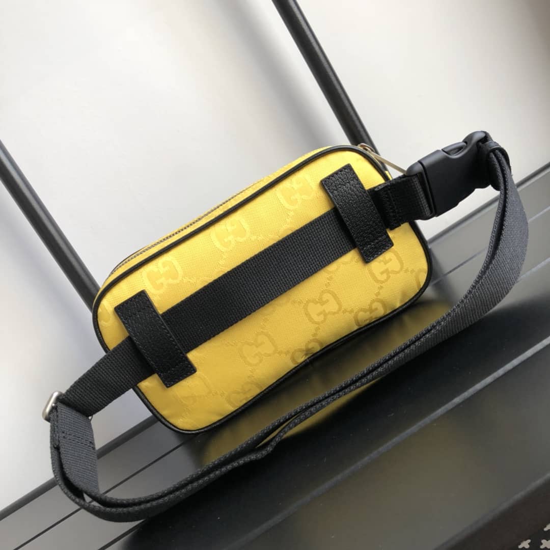 Best Replica Gucci Off The Grid GG Belt Bag Replica Yellow 631341(ColaReps)