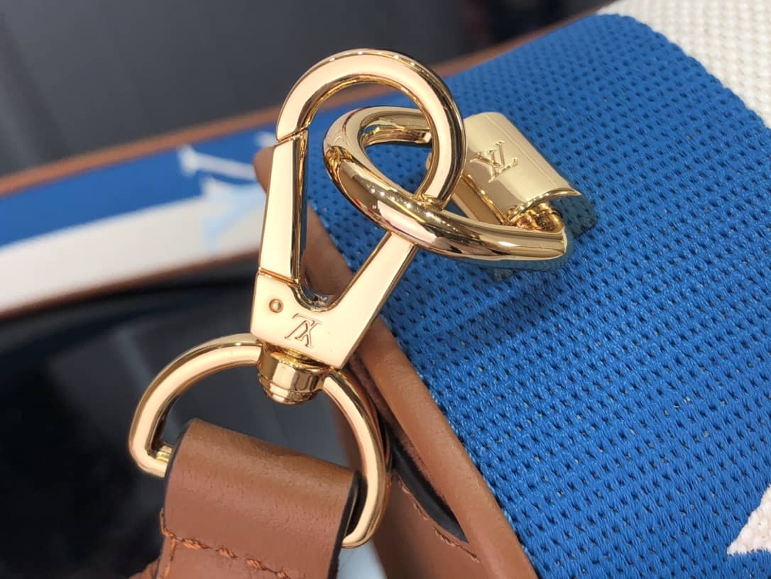 Louis Vuitton Embroidered Canvas Calf Leather Twist MM Replica Bag M57659