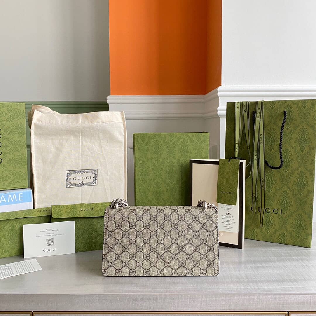 Gucci GG Dionysus Small Shoulder Bag Replica Black 499623