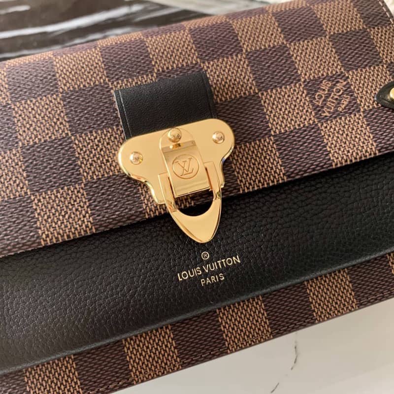 Louis Vuitton Vavin Chain Wallet Replica Bag Black N60221