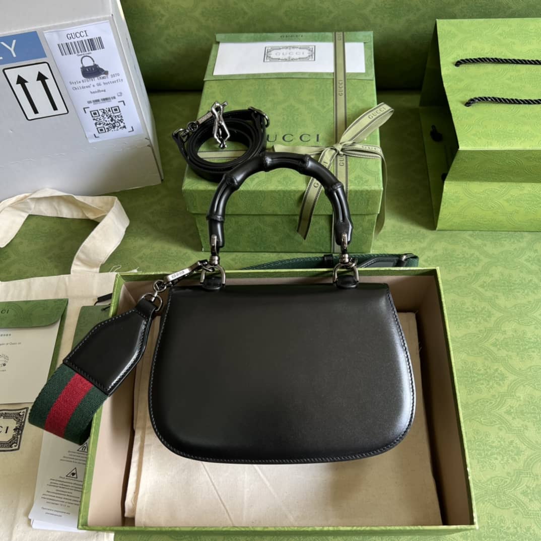 Gucci Bamboo Small Top Handle Bag Replica 675797