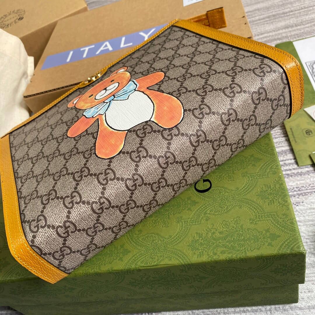 Gucci Kai GG Bear Clutch Replica Purse 660513