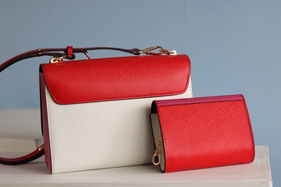 Louis Vuitton Epi Leather Twist Series Bag 2pcs/set