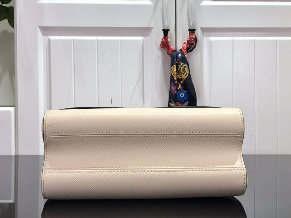 Louis Vuitton Twist MM Epi Grained Leather Beige M59403 Replica Crossbody Bag