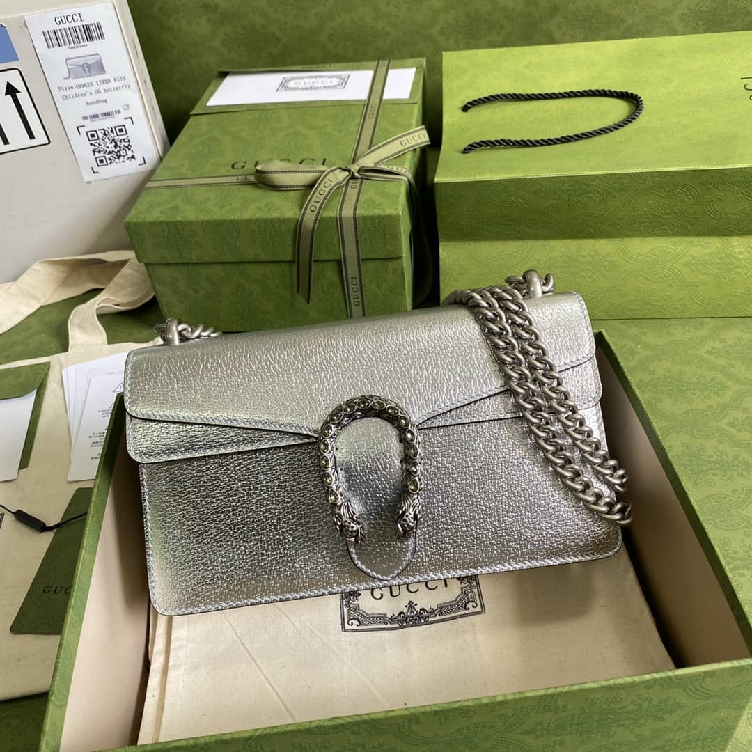 Gucci Dionysus GG Supreme Small Crossbody Bag Replica 499623