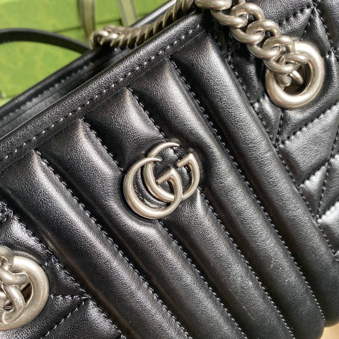 Gucci GG Marmont Small Shoulder Bag Tote Replica 681483