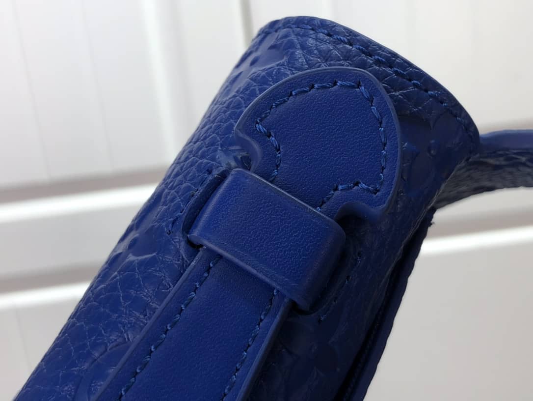 Louis Vuitton S Lock Sling Crossbody Bag Replica Blue M58487