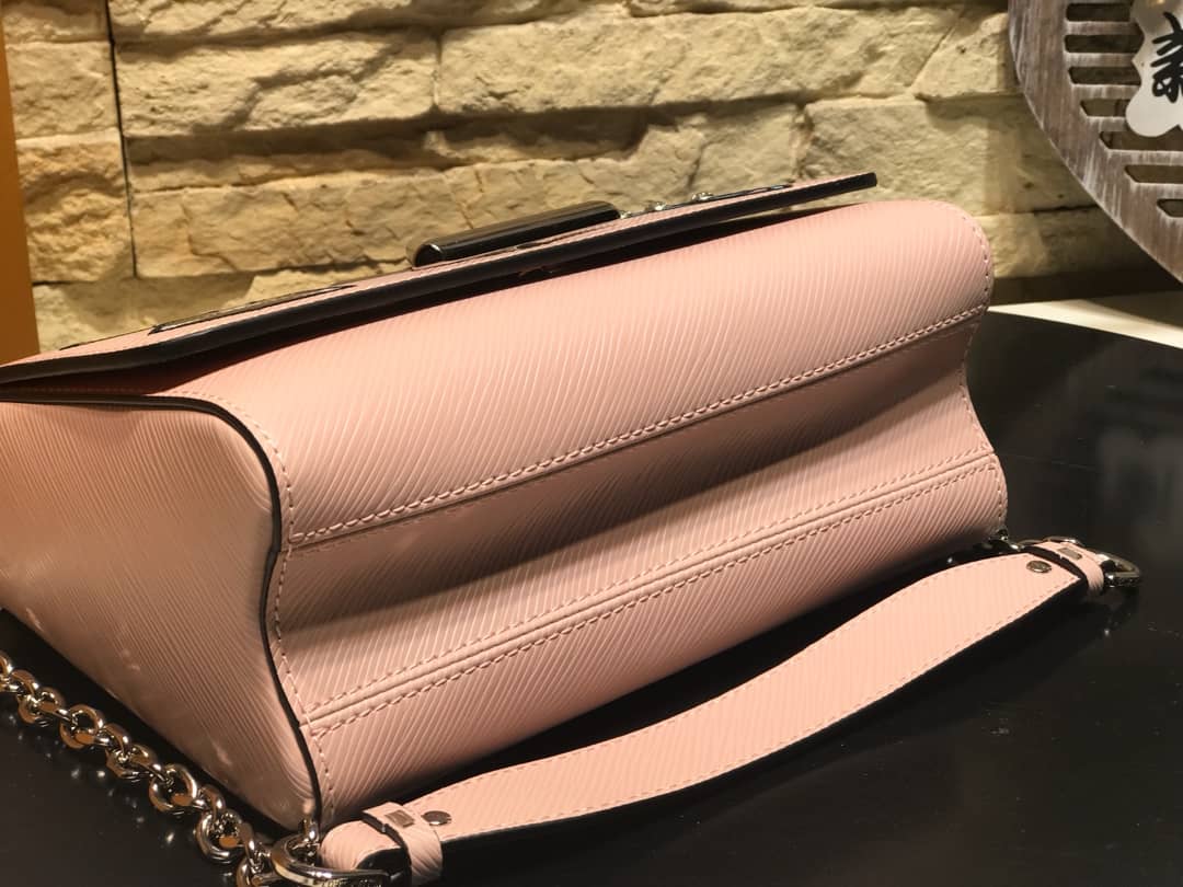 Louis Vuitton Twist MM Bag Blue M50296 Replica
