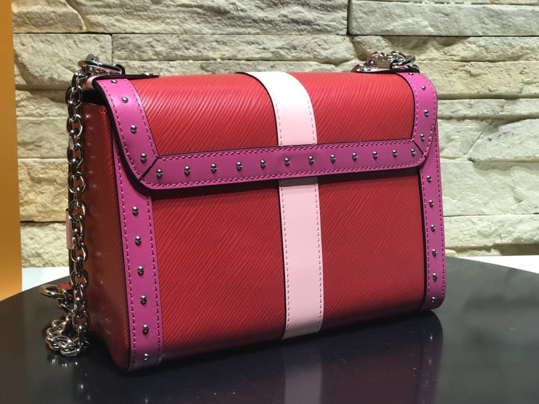 Louis Vuitton Twist MM Bag Red M50296 Replica