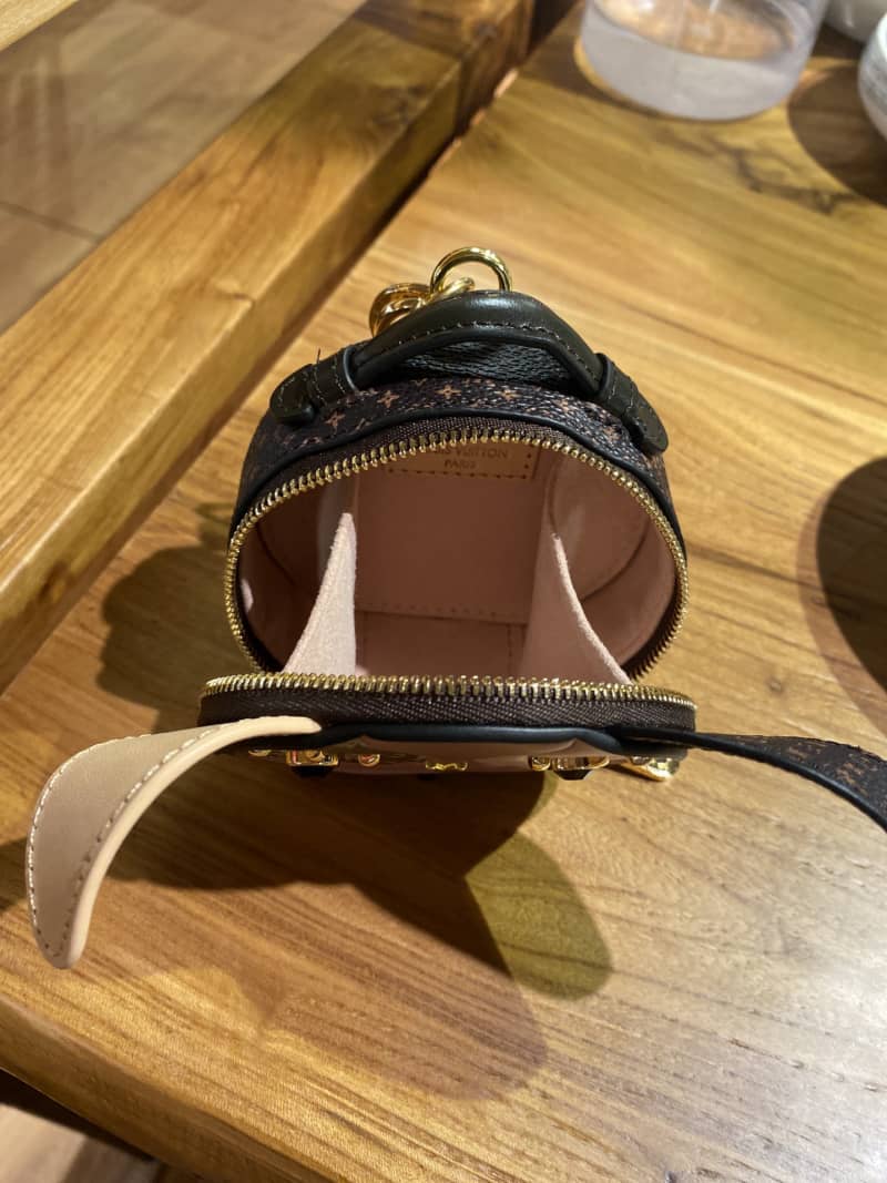 LV Bag Charm Dupe Puppy Supple Key Holder Hat Box  M80254(ColaReps)