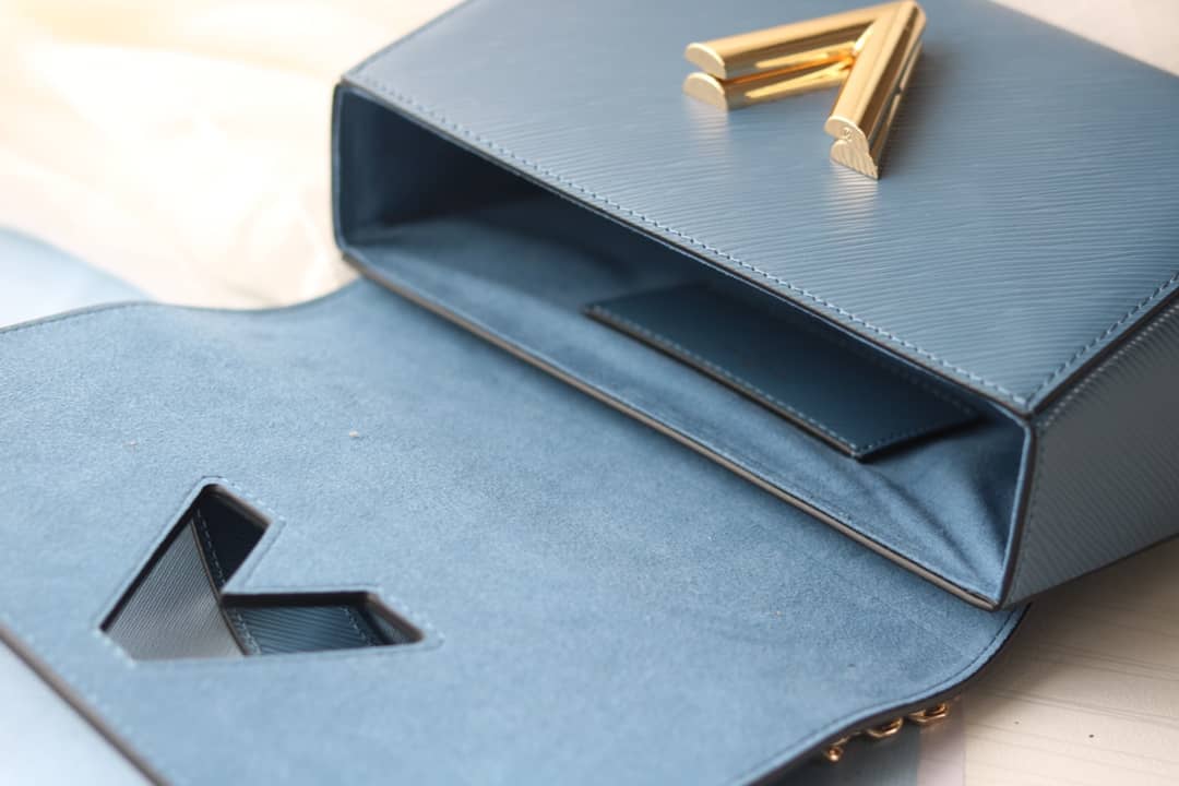 Louis Vuitton Twist Bag Blue Replica M50281