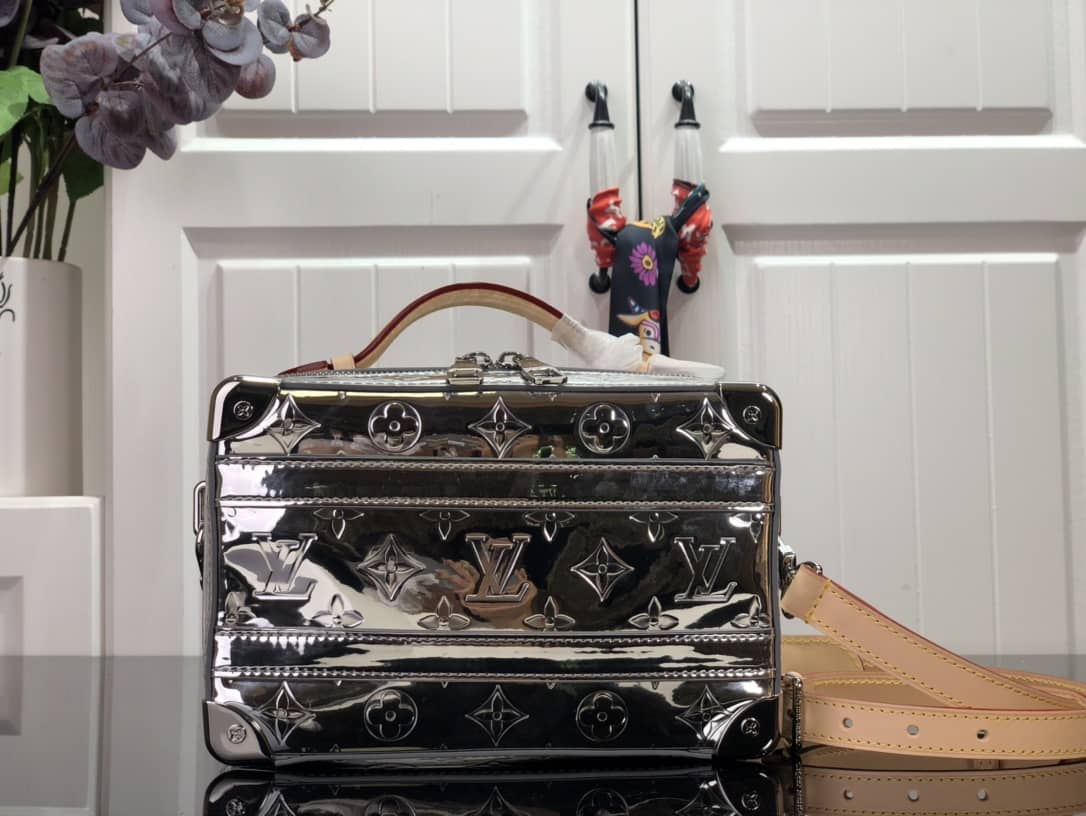 Louis Vuitton Mirror Handle Trunk Replica Shoulder Crossbody Bag