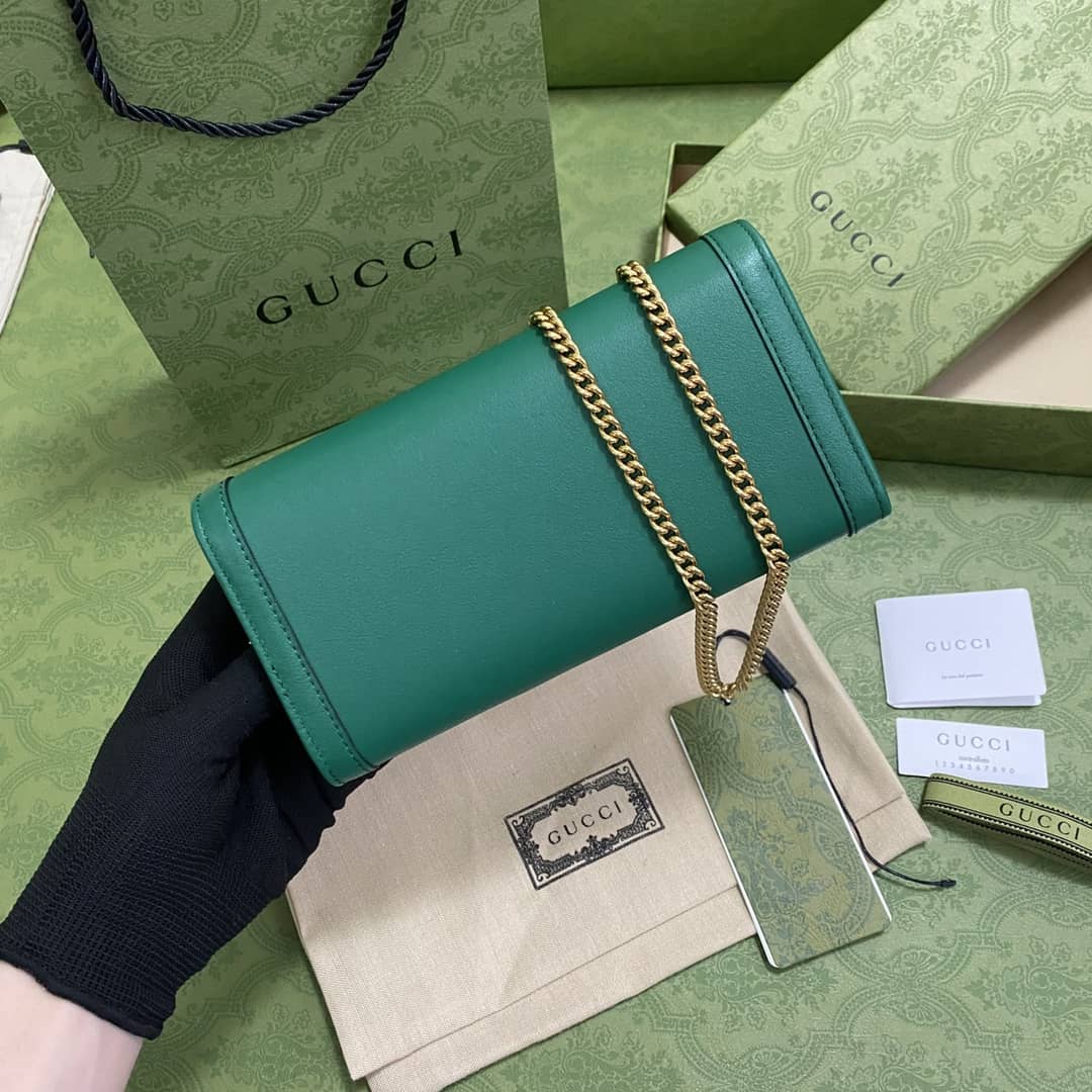 Gucci Diana Bamboo Chain Wallet Replica 658243