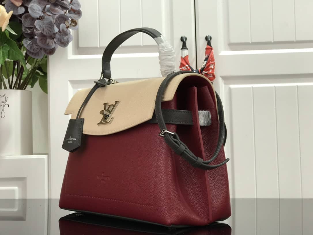 Louis Vuitton Lock Me Ever 2Way Bag Replica Red M52787