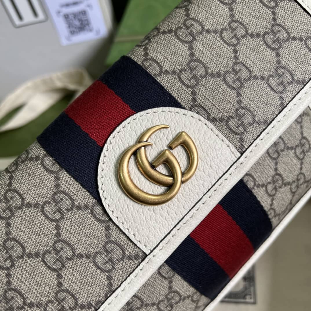 Gucci Ophidia White 674081 Replica Belt Bag