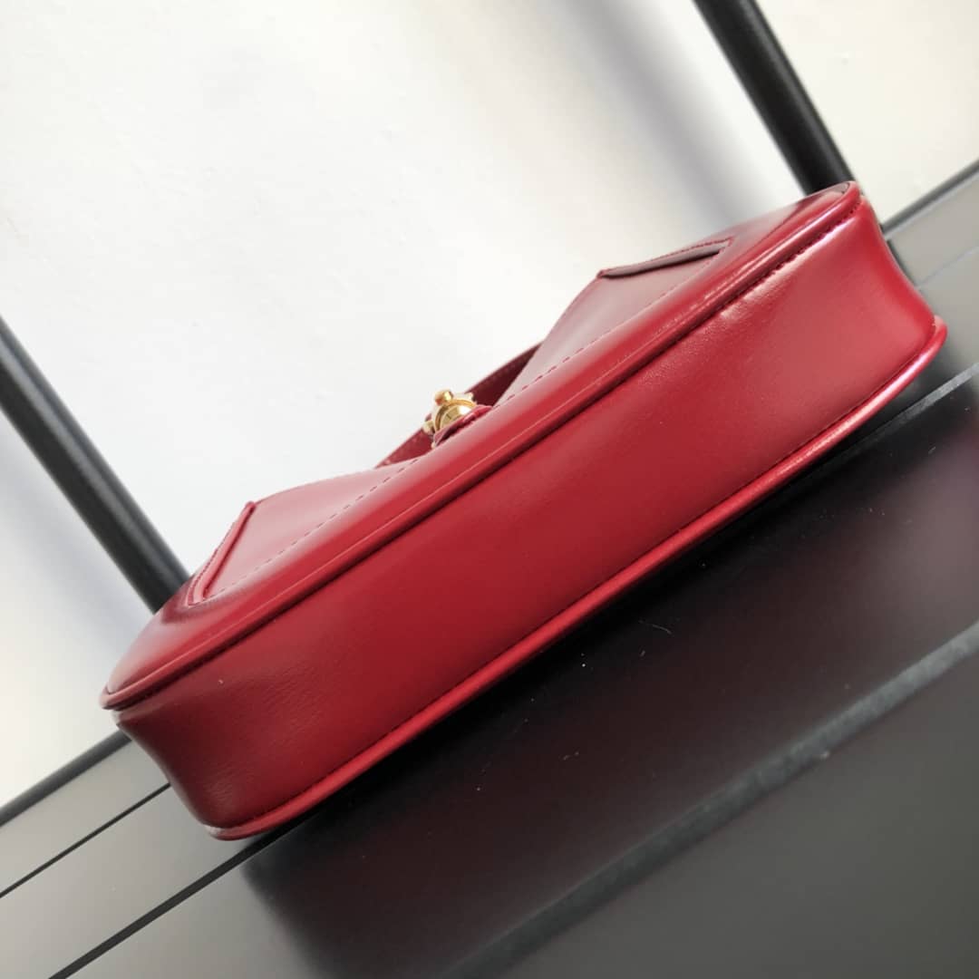 Gucci Jackie 1961 Mini Shoulder Bag Replica Red 637092