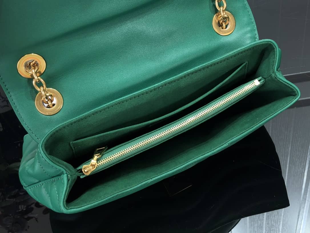 Louis Vuitton New Wave Chain Replica Bag H24 Green M58552