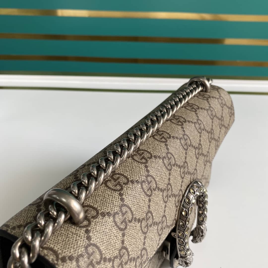 Gucci Dionysus GG Supreme Small Crossbody Bag Replica 499623
