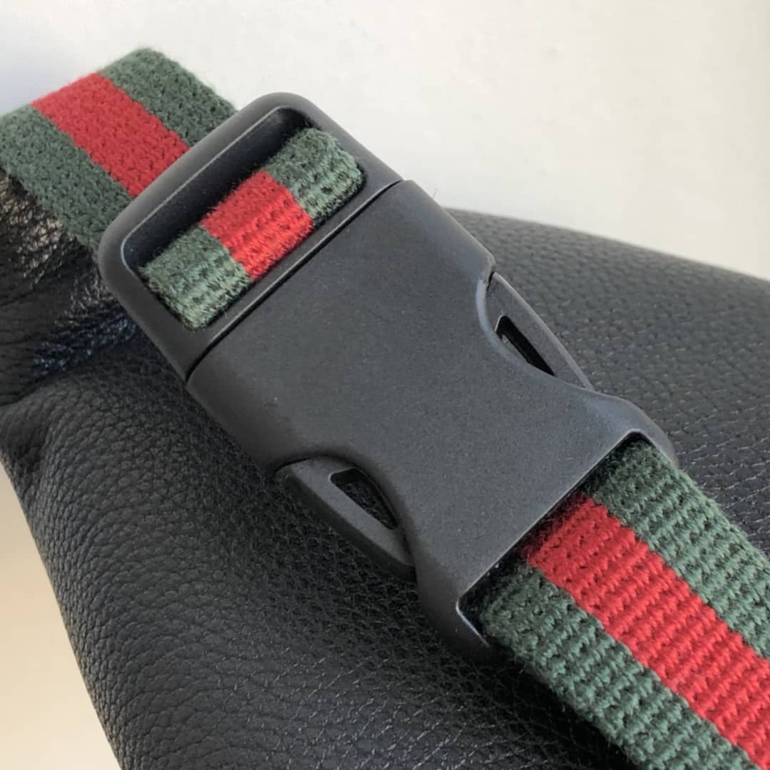 Gucci Print Small Waist Body Belt Bag Replica Black 527792