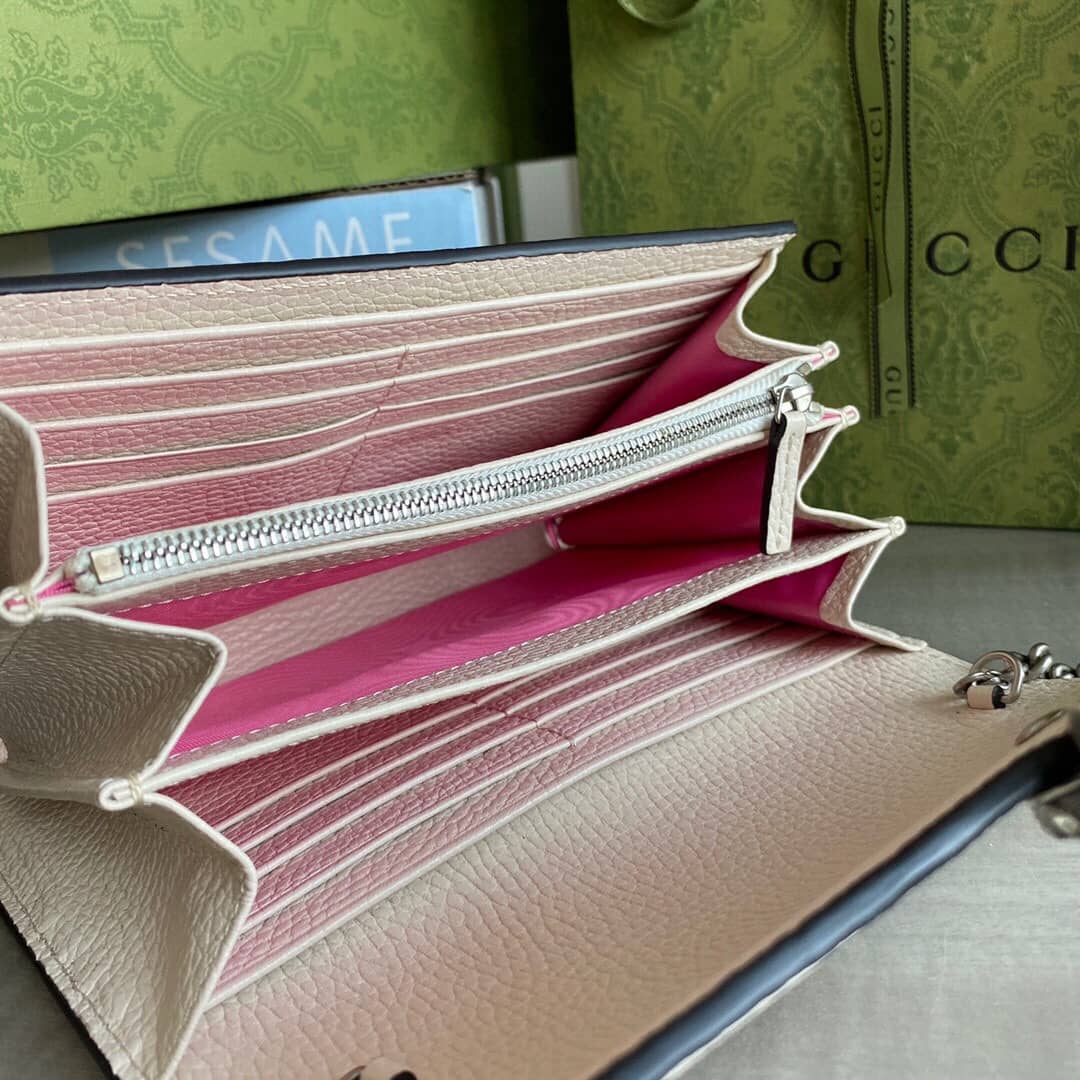 Gucci Dionysus Chain Wallet Shoulder Bag Replica White 401231