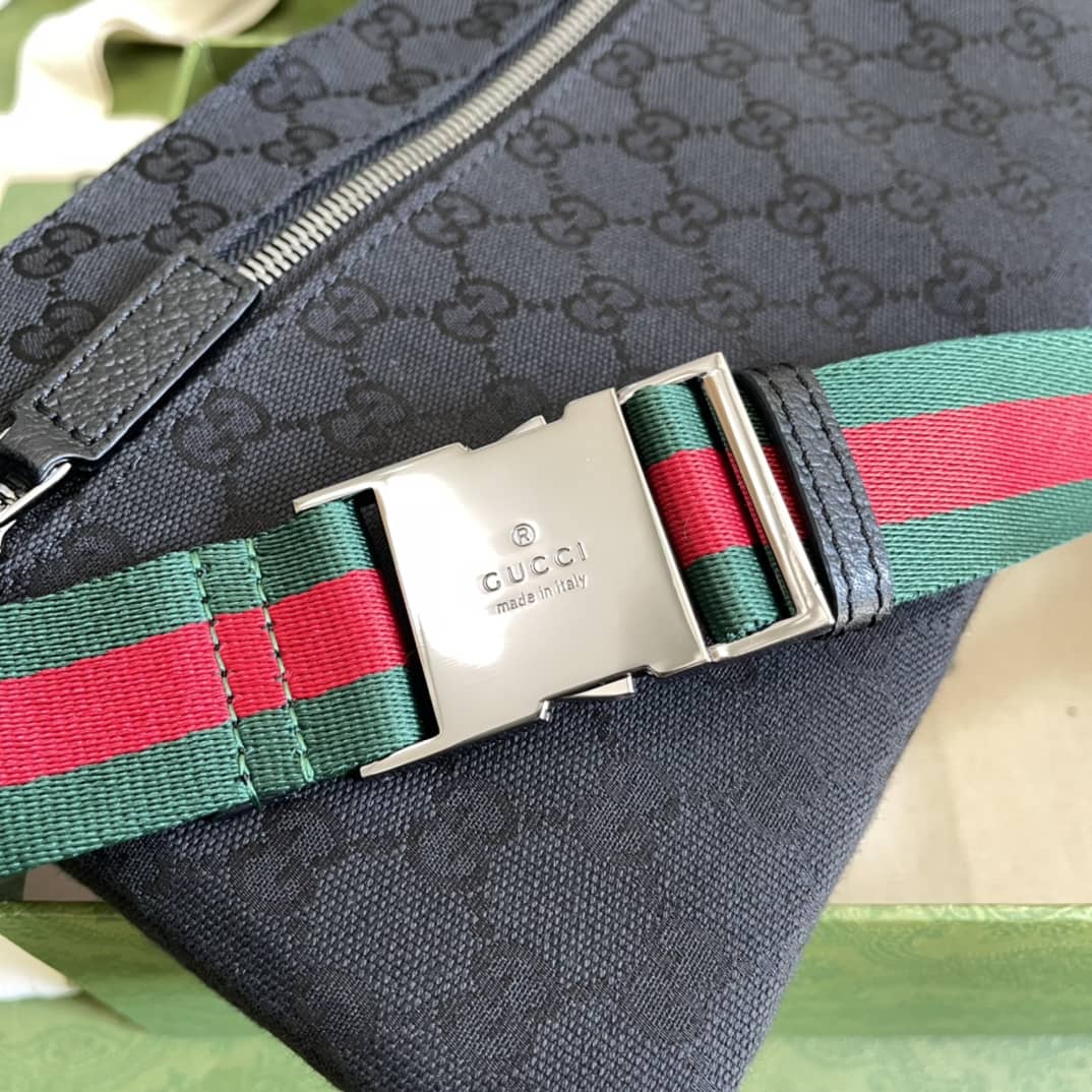 Gucci GG Canvas Waist Crossbody Belt Bag Replica 28566