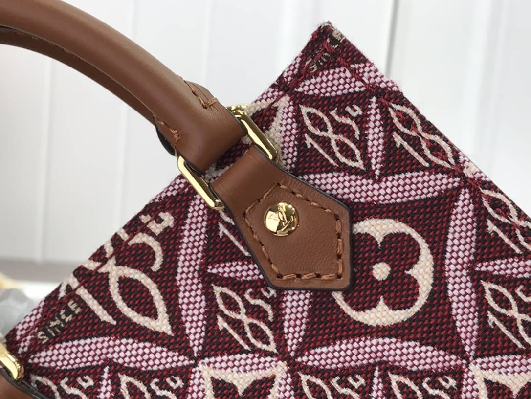 Louis Vuitton Monogram Petit Sac Plat 2Way Replica Shoulder Bag Red M69442