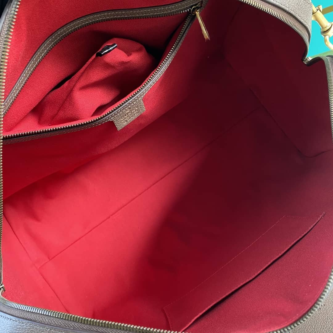 Gucci x Disney Donald Duck Duffle Bag Replica 648085(Cola)