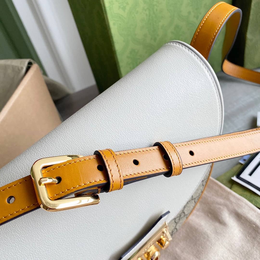 Gucci Padlock Small Shoulder Bag Replica White 644524