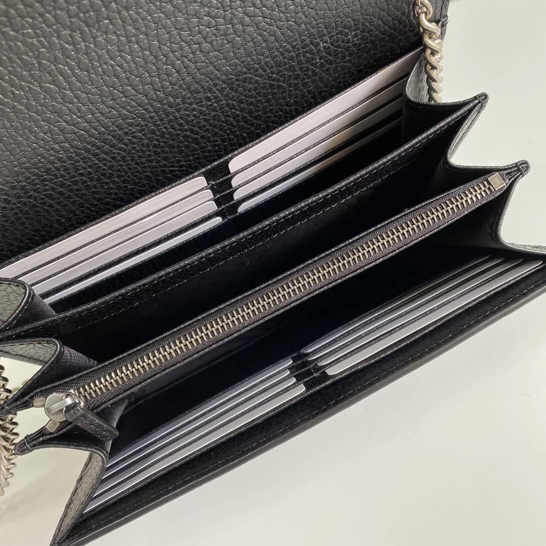 Gucci Dionysus Supreme GG Chain Wallet Replica 401231