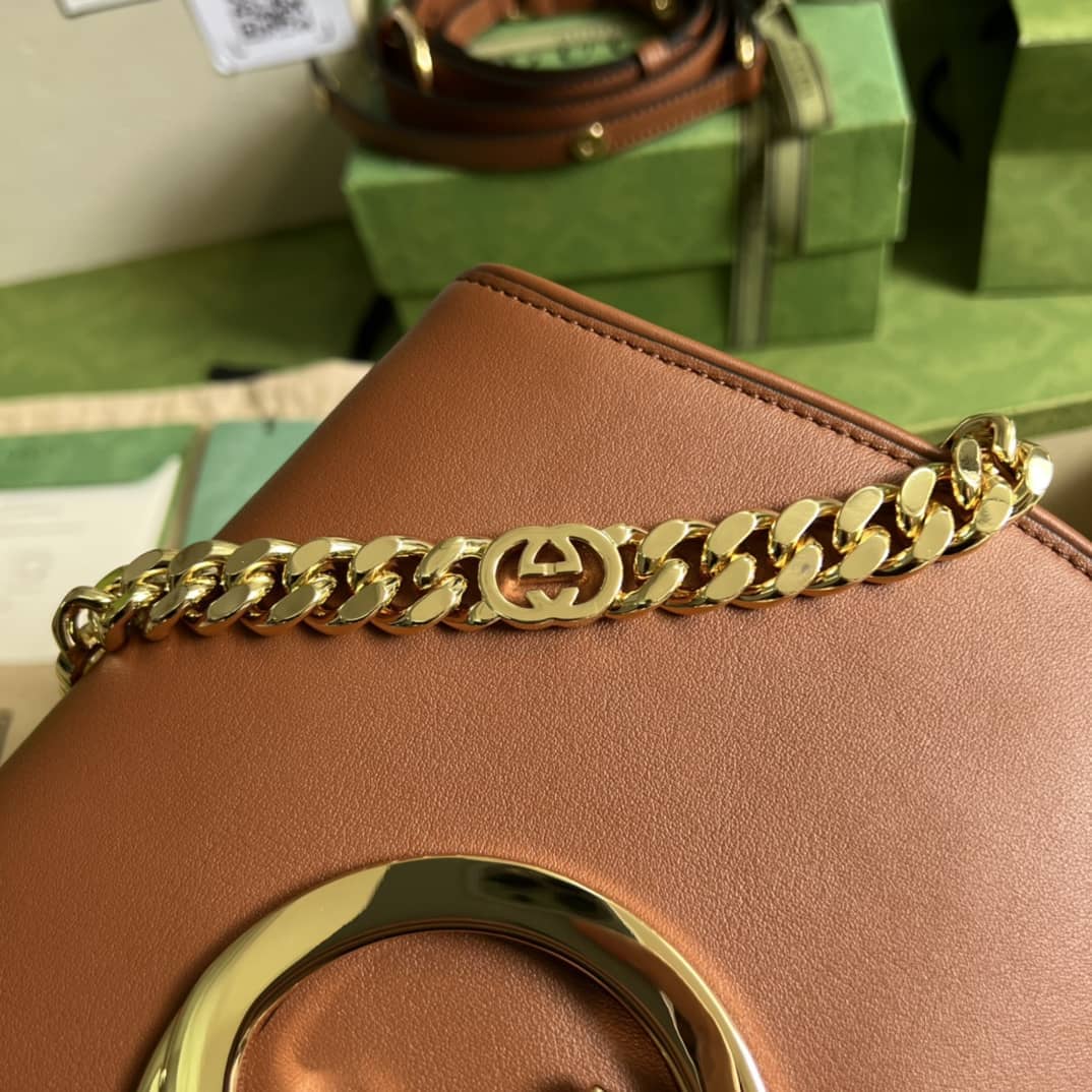 Gucci Blondie Brown 699268 Replica Shoulder Bag