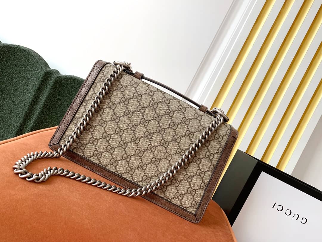 Gucci Dionysus GG Top Handle Bag Replica Brown 621512