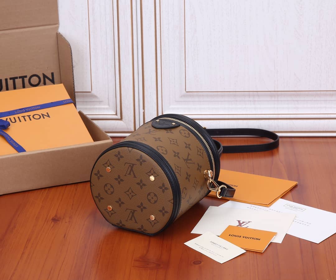 Louis Vuitton Cannes Monogram Reverse Womens Vanity Bag Replica M43986