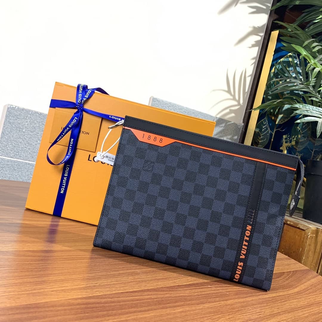 Louis Vuitton Pochette Voyage MM Lace Collection Pouch N60241 Replica