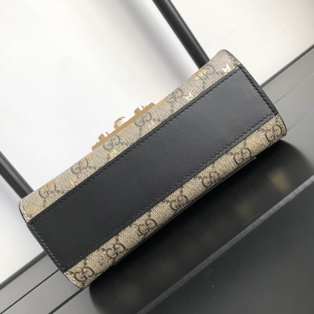 Gucci Padlock Small GG Chain Shoulder Bag Replica Brown 409487