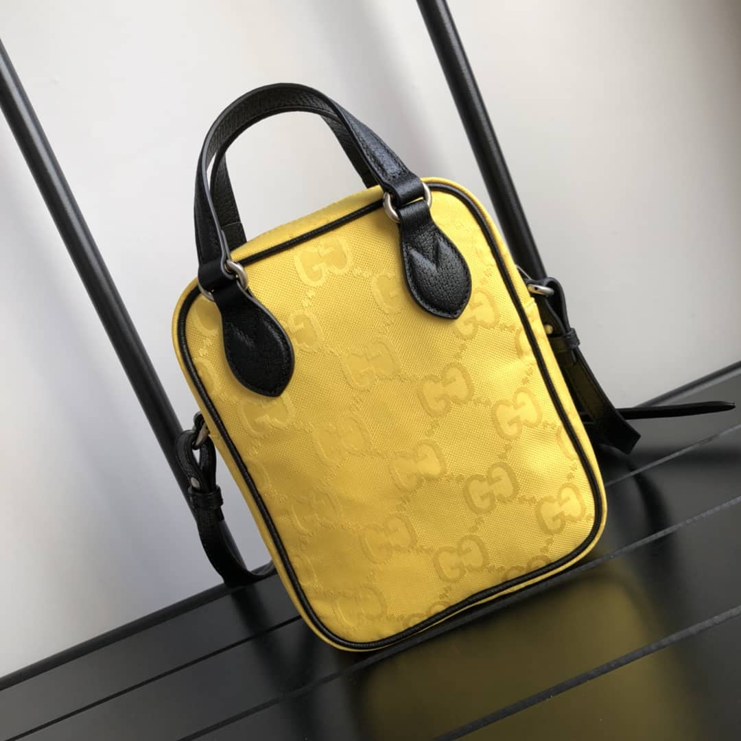 Gucci Off The Grid Crossbody Bag Replica Yellow 625850