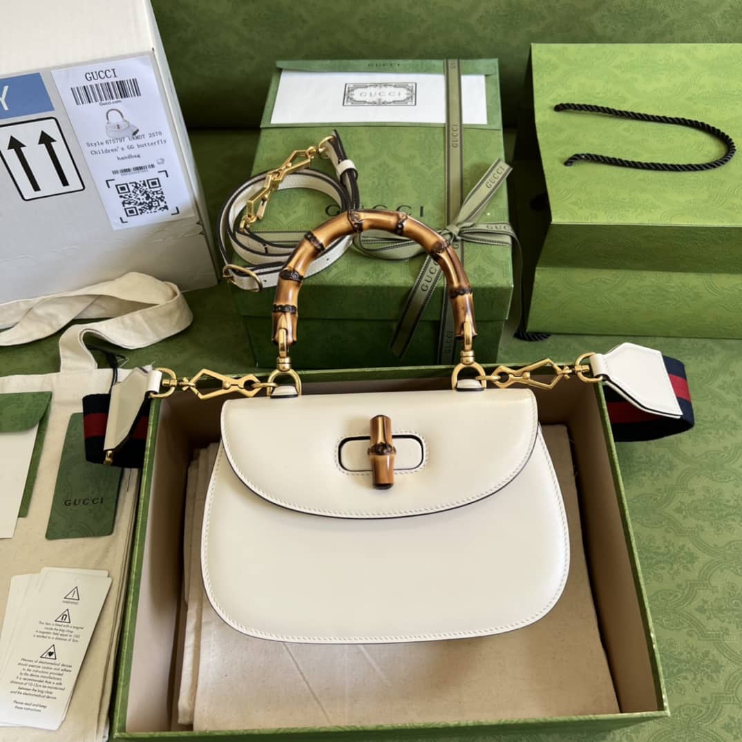 Gucci Bamboo Small Top Handle Bag Replica 675797